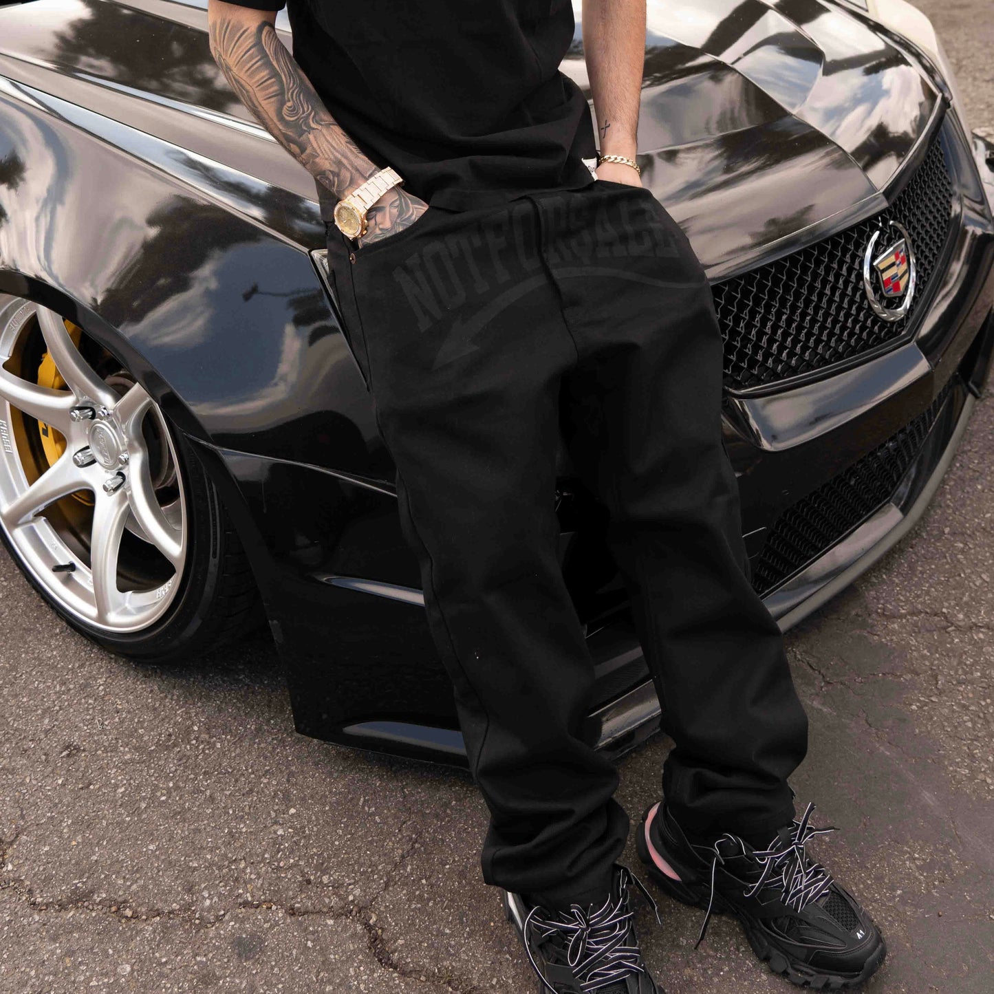 Black NOTFORSALE™ Jeans