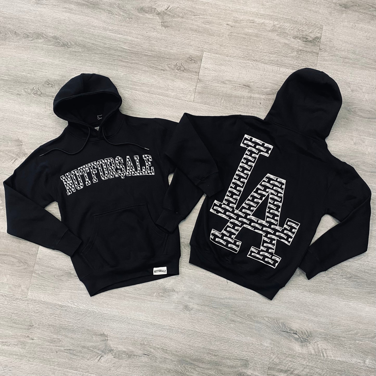 Los Angeles Black Hoodie