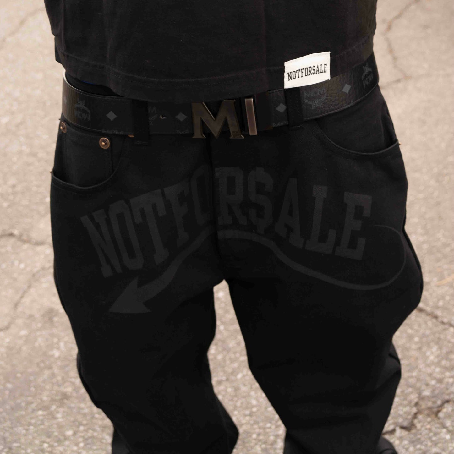 Black NOTFORSALE™ Jeans