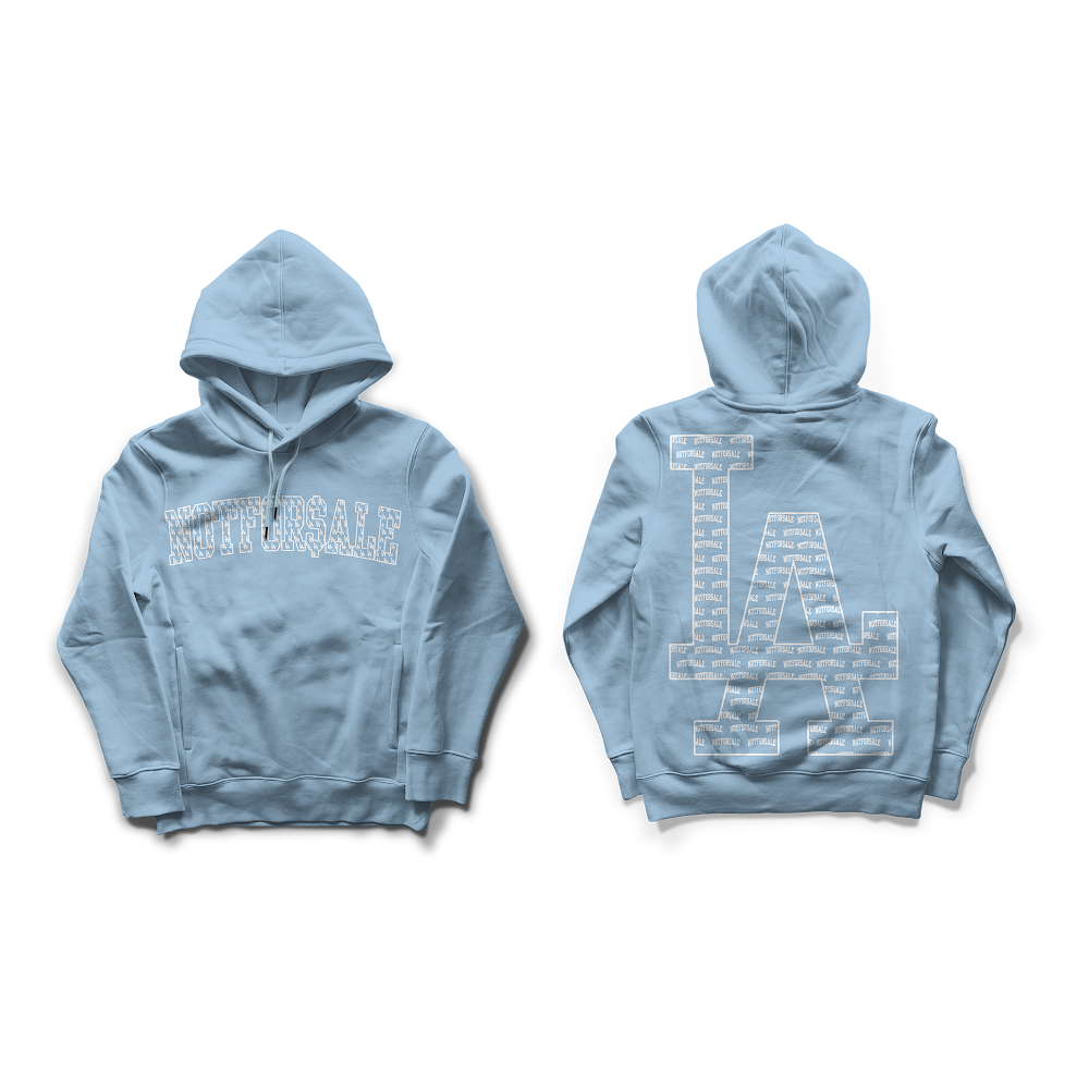 Los Angeles Baby Blue hoodie
