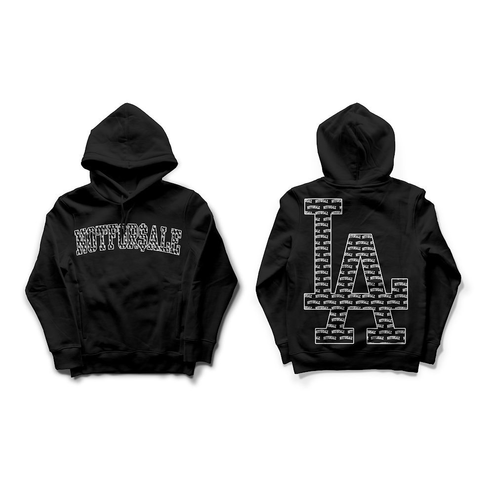 Los Angeles Black Hoodie
